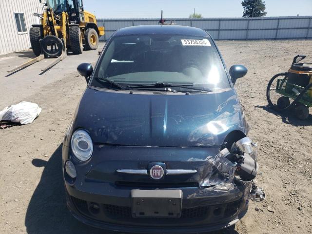 3C3CFFHH0DT560087 - 2013 FIAT 500 SPORT BLUE photo 5