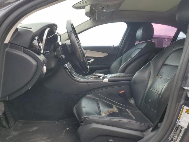 55SWF4KB0FU010325 - 2015 MERCEDES-BENZ C 300 4MATIC GRAY photo 7