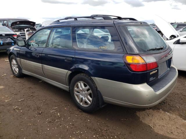 4S3BH6756Y7669110 - 2000 SUBARU LEGACY OUTBACK AWP 蓝色 照片 2