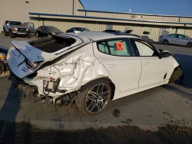 KNAE45LC3N6106344 - 2022 KIA STINGER GT1 WHITE photo 3