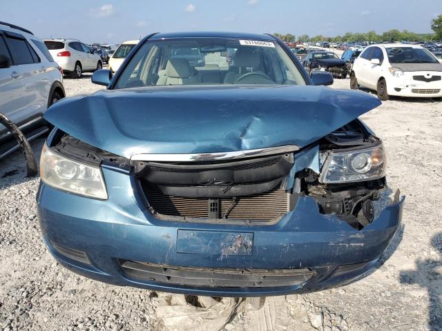 5NPET46C57H277181 - 2007 HYUNDAI SONATA GLS TEAL photo 5