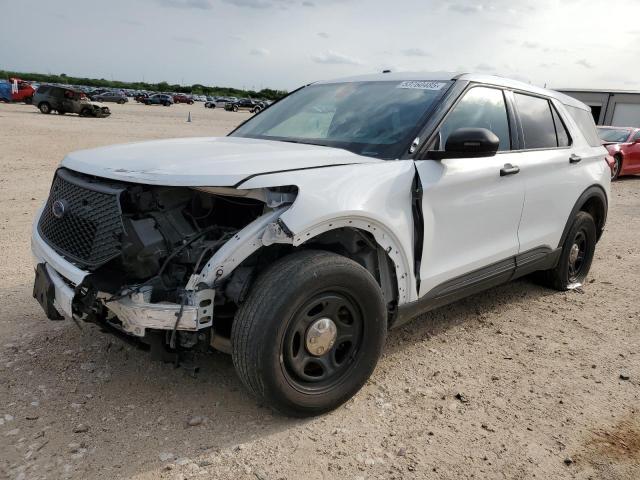 1FM5K8AB7PGA85592 - 2023 FORD EXPLORER POLICE INTERCEPTOR 白色 照片 1