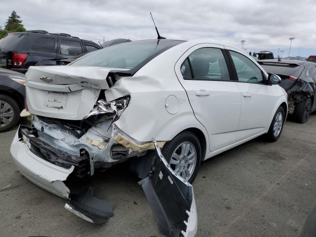 1G1JA5SH7C4108588 - 2012 CHEVROLET SONIC LS 白色 照片 3