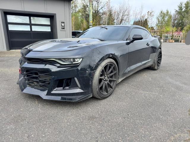 1G1FE1R76K0151129 - 2019 CHEVROLET CAMARO SS 灰色 照片 2
