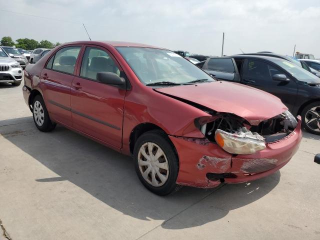 1NXBR32EX7Z871513 - 2007 TOYOTA COROLLA CE RED photo 4