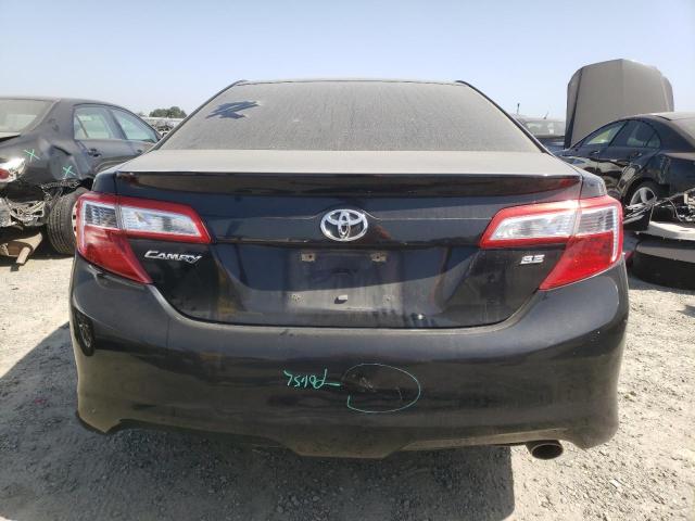 4T1BF1FK2EU313116 - 2014 TOYOTA CAMRY L BLACK photo 6