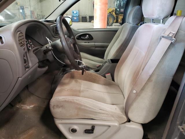 1GNDT13SX52261750 - 2005 CHEVROLET TRAILBLAZE LS SILVER photo 7