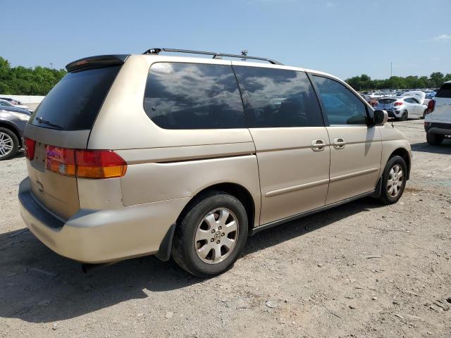 2HKRL18652H514381 - 2002 HONDA ODYSSEY EX TAN photo 3