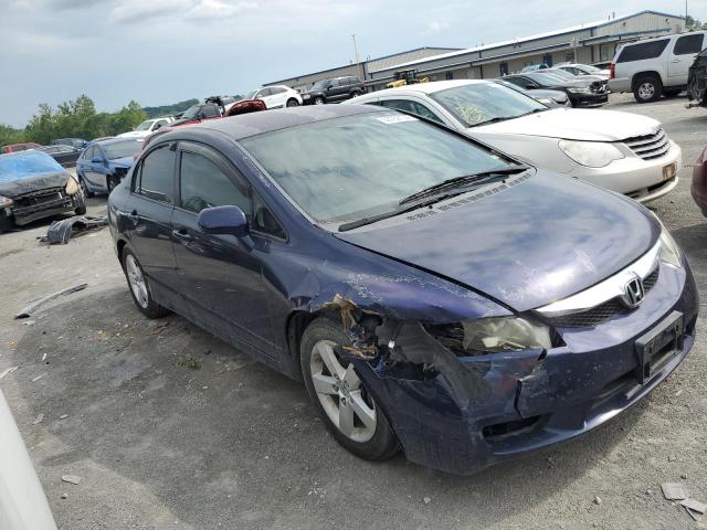 2HGFA16679H508498 - 2009 HONDA CIVIC LX-S Կապույտ լուսանկար 4