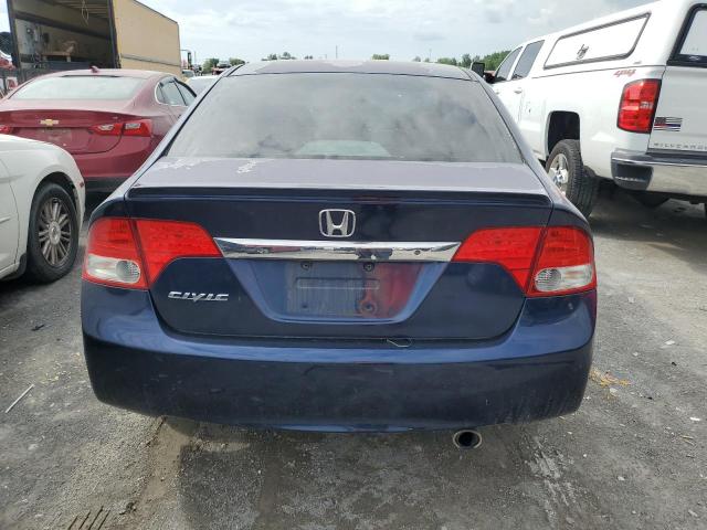 2HGFA16679H508498 - 2009 HONDA CIVIC LX-S Կապույտ լուսանկար 6