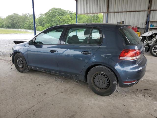 WVWDB7AJ6CW297823 - 2012 VOLKSWAGEN GOLF BLUE photo 2