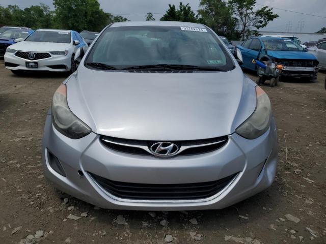 5NPDH4AE8DH375039 - 2013 HYUNDAI ELANTRA GLS SILVER photo 5