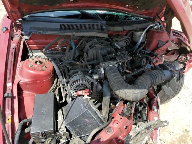 1ZVHT80N285207148 - 2008 FORD MUSTANG RED photo 11