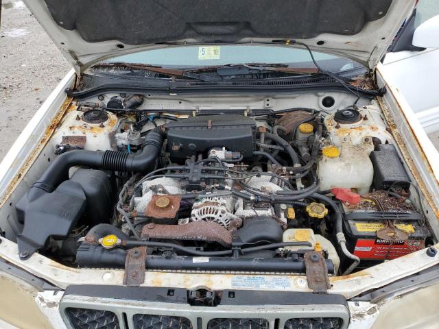 JF1SF65692H731124 - 2002 SUBARU FORESTER S თეთრი ფოტო 12