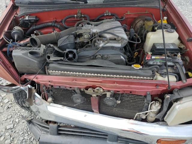 JT4VD22EXS0008320 - 1995 TOYOTA T100 XTRACAB DX RED photo 11