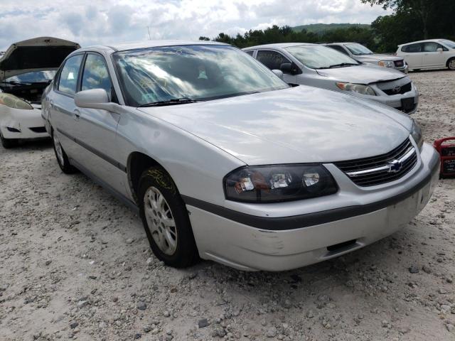 2G1WF55E329290021 - 2002 CHEVROLET IMPALA SILVER photo 1