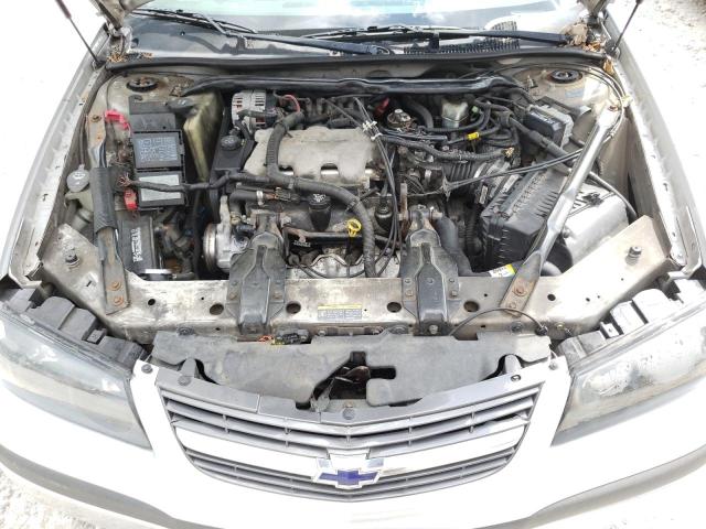 2G1WF55E329290021 - 2002 CHEVROLET IMPALA SILVER photo 7