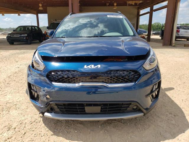 KNDCC3LC4N5546449 - 2022 KIA NIRO TOURING SPECIAL EDITION BLUE photo 5