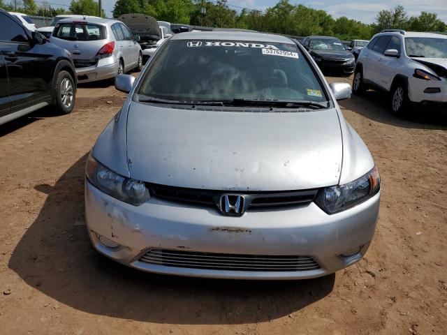 2HGFG126X7H548530 - 2007 HONDA CIVIC LX SILVER photo 5