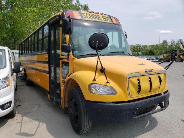 4UZABRDU7ECFF6029 - 2014 FREIGHTLINER CHASSIS B2B YELLOW photo 1