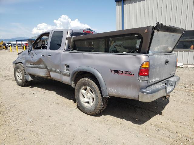 5TBBT44182S241145 - 2002 TOYOTA TUNDRA ACCESS CAB GRAY photo 2