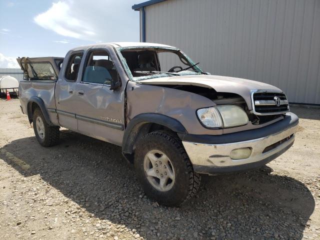 5TBBT44182S241145 - 2002 TOYOTA TUNDRA ACCESS CAB GRAY photo 4