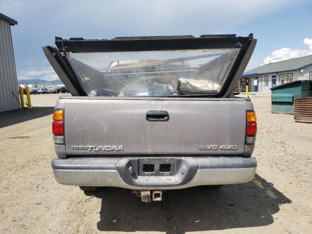 5TBBT44182S241145 - 2002 TOYOTA TUNDRA ACCESS CAB GRAY photo 6