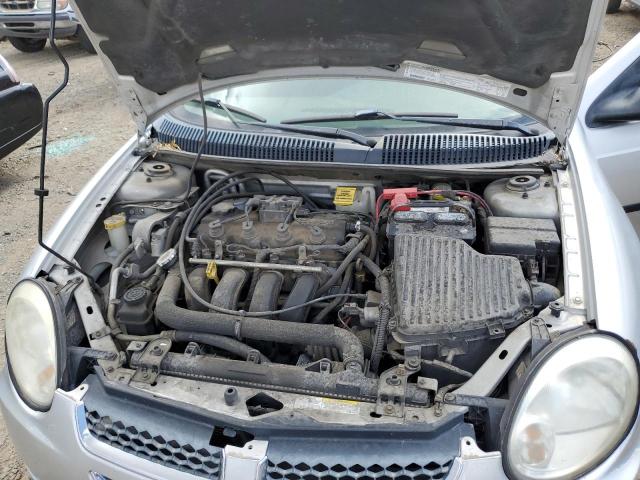 1B3ES26C75D101728 - 2005 DODGE NEON BASE SILVER photo 11