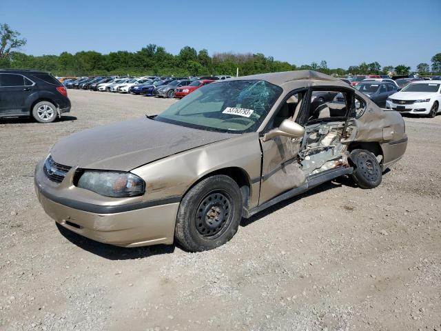 2G1WF52E749258471 - 2004 CHEVROLET IMPALA TAN photo 1