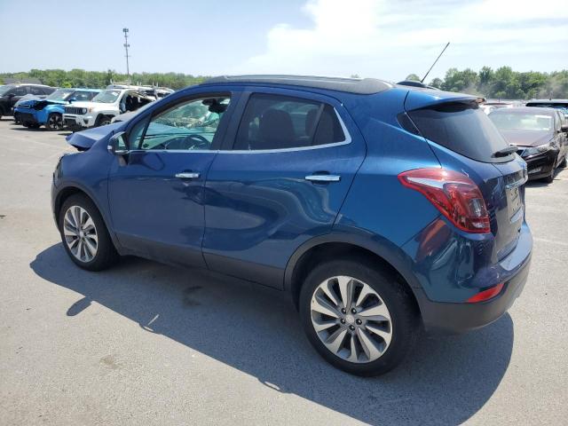 KL4CJASB9KB935260 - 2019 BUICK ENCORE PREFERRED BLUE photo 2