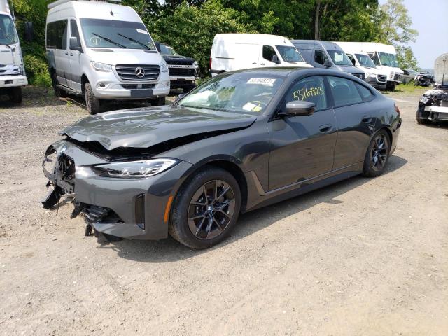 WBY73AW09PFN75870 - 2023 BMW I4 EDRIVE4 Сірий фото 1