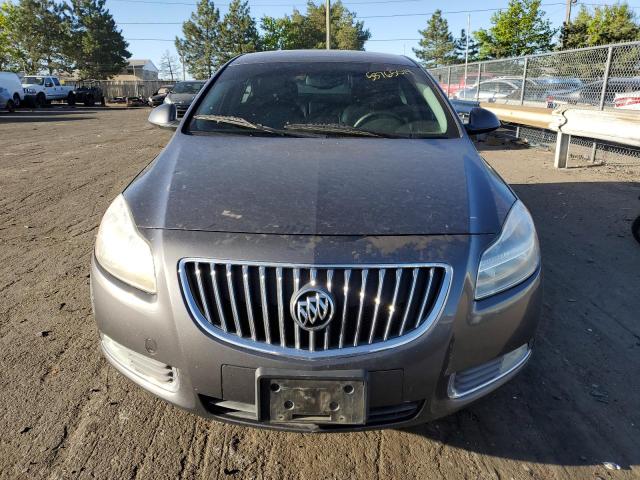 W04GN5EC1B1110126 - 2011 BUICK REGAL CXL GRAY photo 5