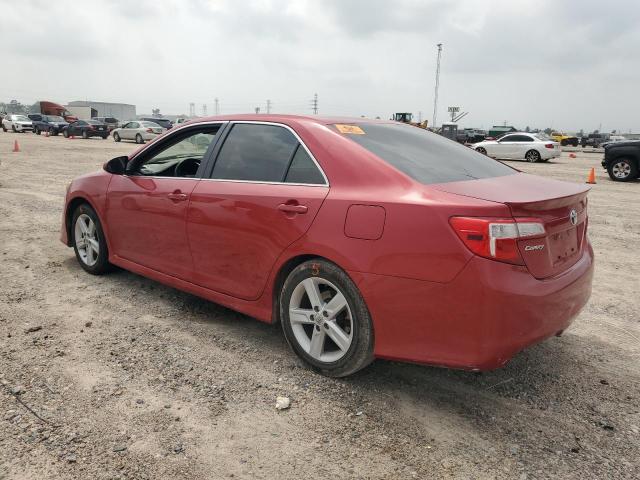 4T1BF1FK8DU698597 - 2013 TOYOTA CAMRY L RED photo 2