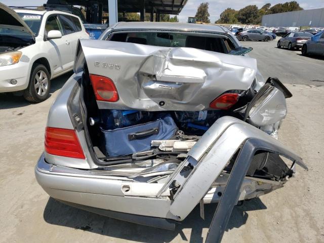 WDBJF65F3WA708246 - 1998 MERCEDES-BENZ E 320 SILVER photo 6