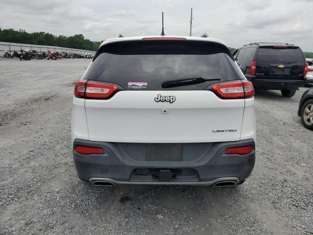 1C4PJLDS1FW696186 - 2015 JEEP CHEROKEE LIMITED WHITE photo 6