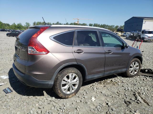 5J6RM4H73CL014394 - 2012 HONDA CR-V EXL GRAY photo 3