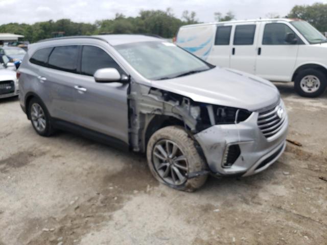 KM8SM4HF4JU267578 - 2018 HYUNDAI SANTA FE SE SILVER photo 4