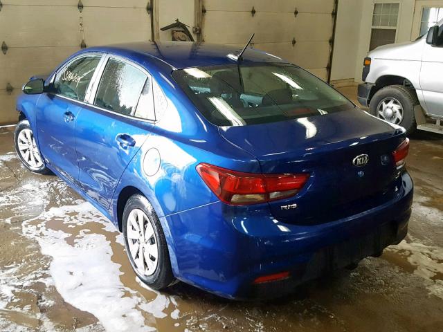 3KPA24AB0KE232856 - 2019 KIA RIO S  photo 3