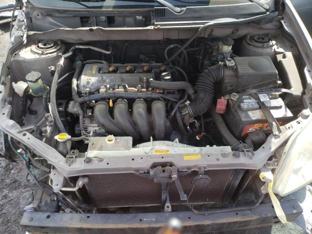 2T1KR32E45C339849 - 2005 TOYOTA COROLLA MA XR GRAY photo 11