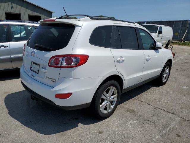 5XYZHDAG3BG003376 - 2011 HYUNDAI SANTA FE SE WHITE photo 3