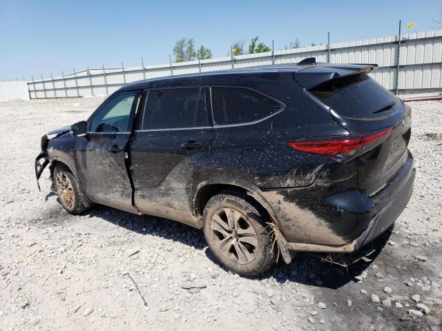 5TDGZRBH1LS507292 - 2020 TOYOTA HIGHLANDER XLE 黑色 照片 2