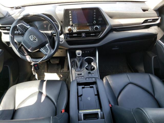 5TDGZRBH1LS507292 - 2020 TOYOTA HIGHLANDER XLE 黑色 照片 8