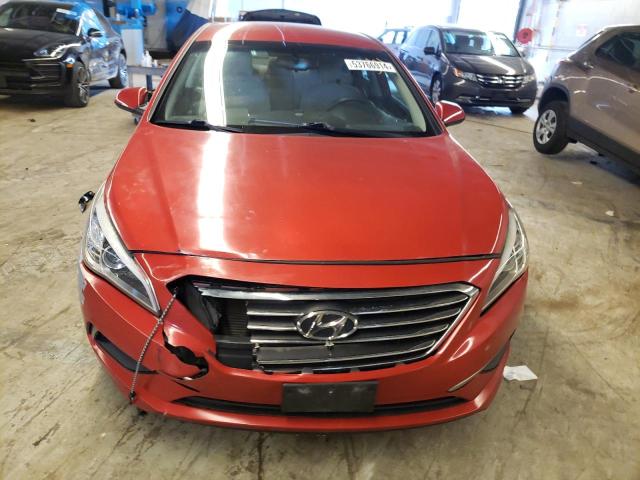 5NPE24AF6HH514413 - 2017 HYUNDAI SONATA SE RED photo 5