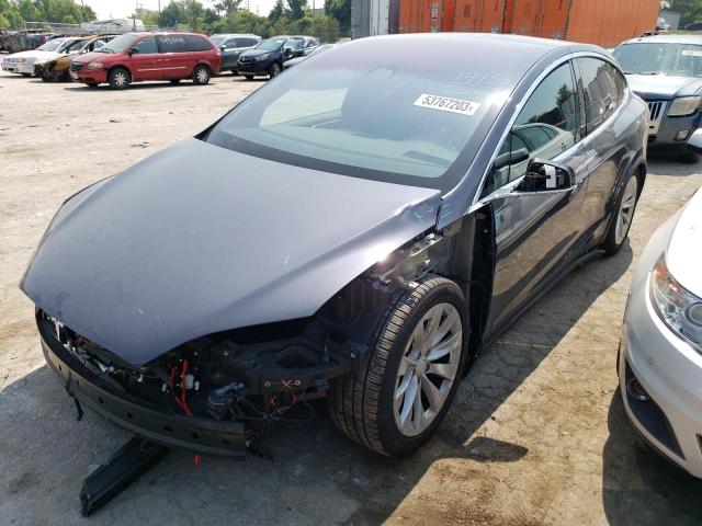 5YJXCDE2XLF232537 - 2020 TESLA MODEL X GRAY photo 1