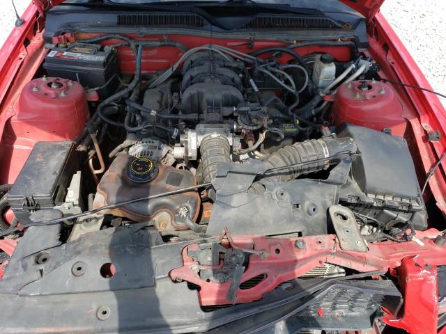 1ZVHT84NX95108203 - 2009 FORD MUSTANG RED photo 11