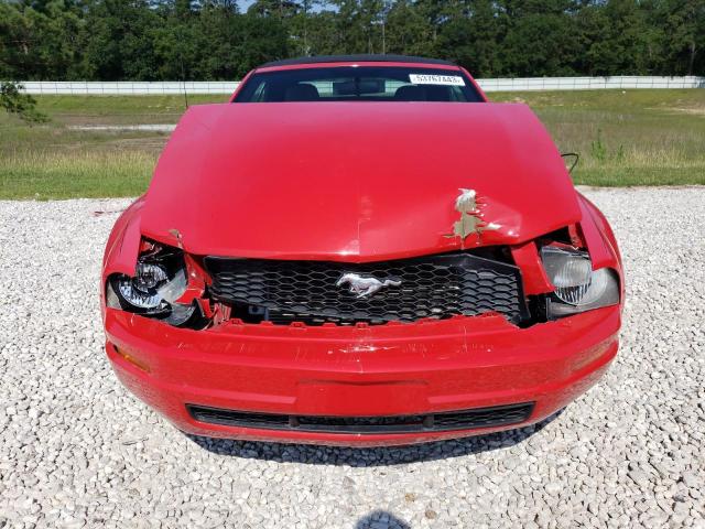 1ZVHT84NX95108203 - 2009 FORD MUSTANG RED photo 5