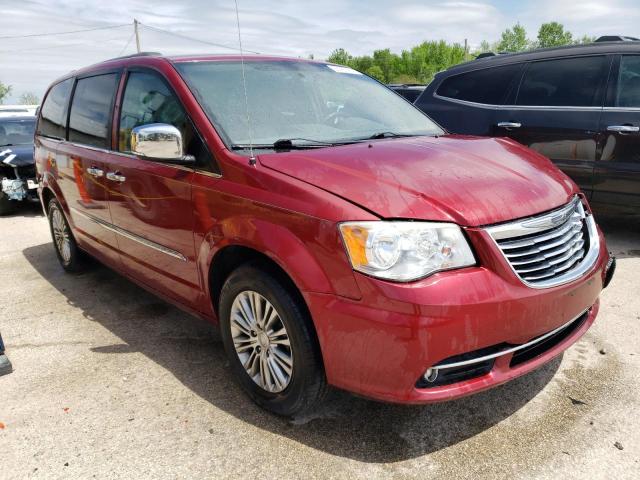 2C4RC1CG0DR537783 - 2013 CHRYSLER TOWN & COU TOURING L BURGUNDY photo 4