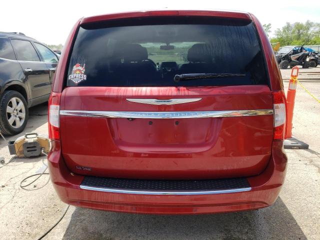 2C4RC1CG0DR537783 - 2013 CHRYSLER TOWN & COU TOURING L BURGUNDY photo 6