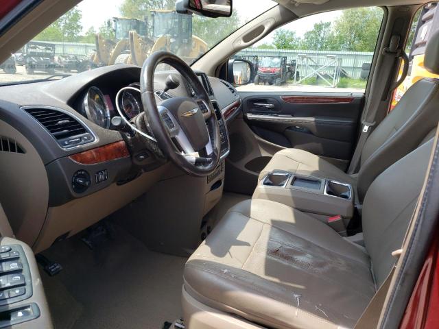 2C4RC1CG0DR537783 - 2013 CHRYSLER TOWN & COU TOURING L BURGUNDY photo 7
