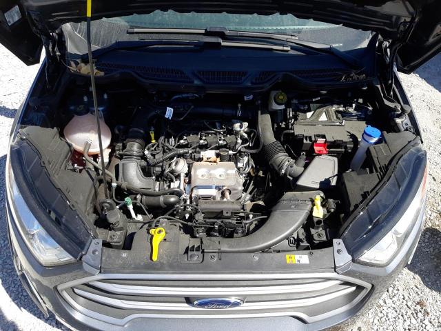 MAJ3S2GE0MC448222 - 2021 FORD ECOSPORT SE Gris photo 12